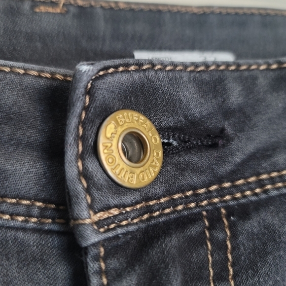 Buffalo David Bitton Vintage Medium Rise  Jeans Size 30 in Gray - Picture 7 of 14